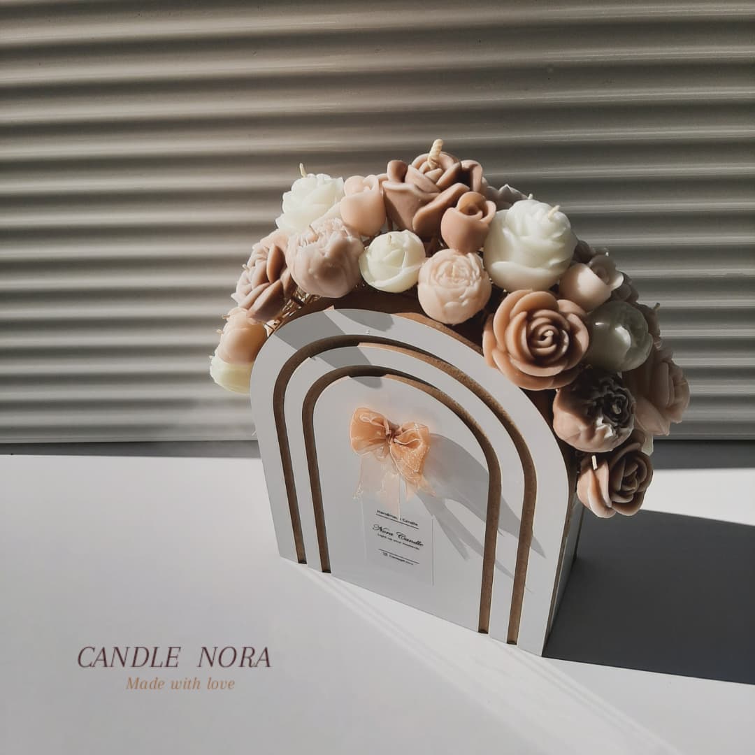 باکس گل شمعی